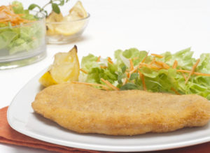 Milanesas de pechuga de pollo